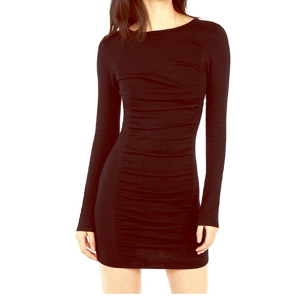 Express black sweater dress size XS